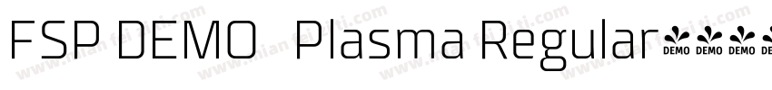 FSP DEMO   Plasma Regular字体转换